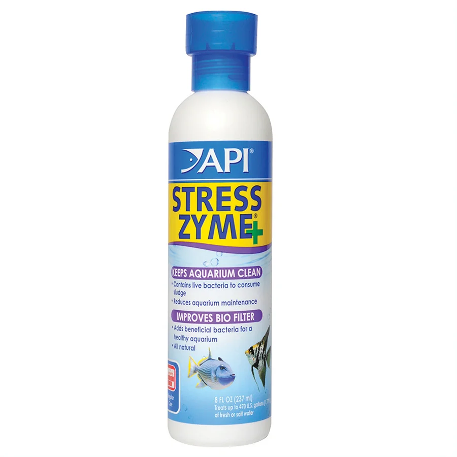 Safe API Stress Zyme Aquarium Cleaning Solution 237ml Contemporary