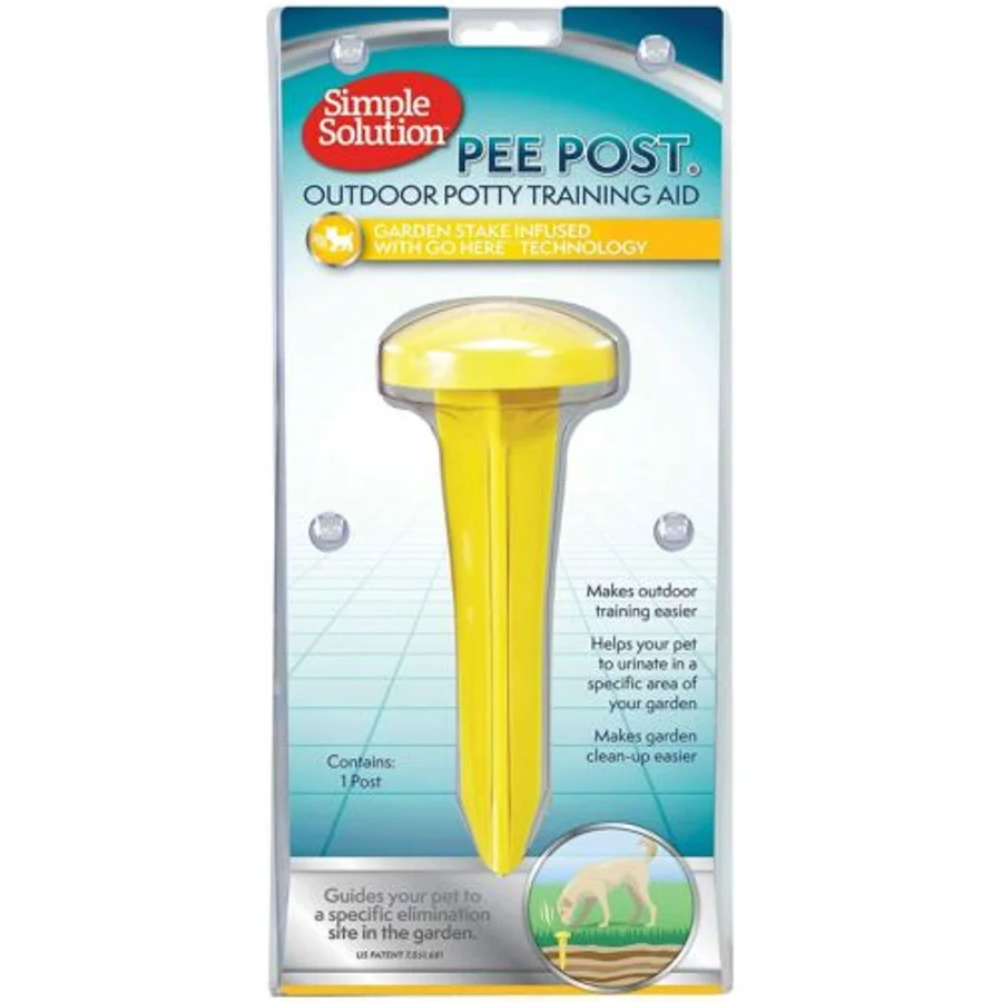 Reliable Simple Solution Pee Training Post for Dogs Puppies Efficient