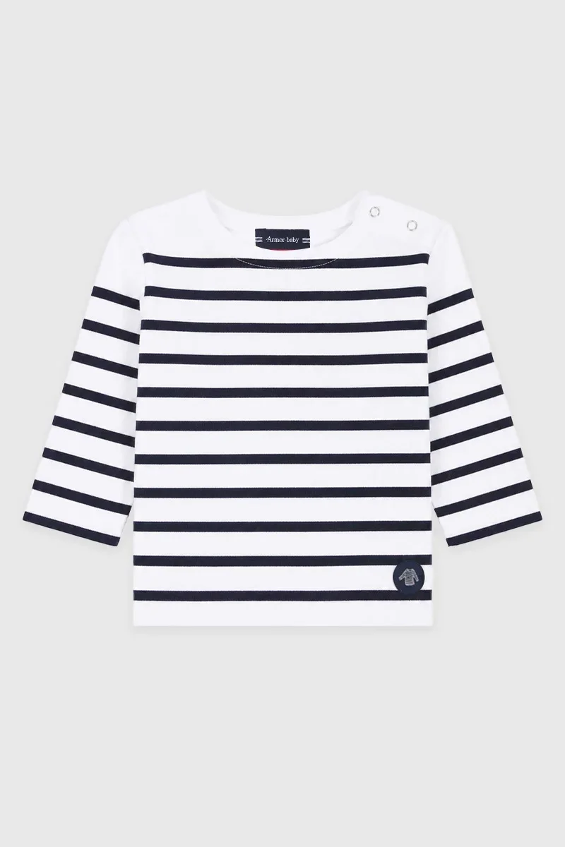 Smooth Marinière Amiral Baby – coton épais Contemporary