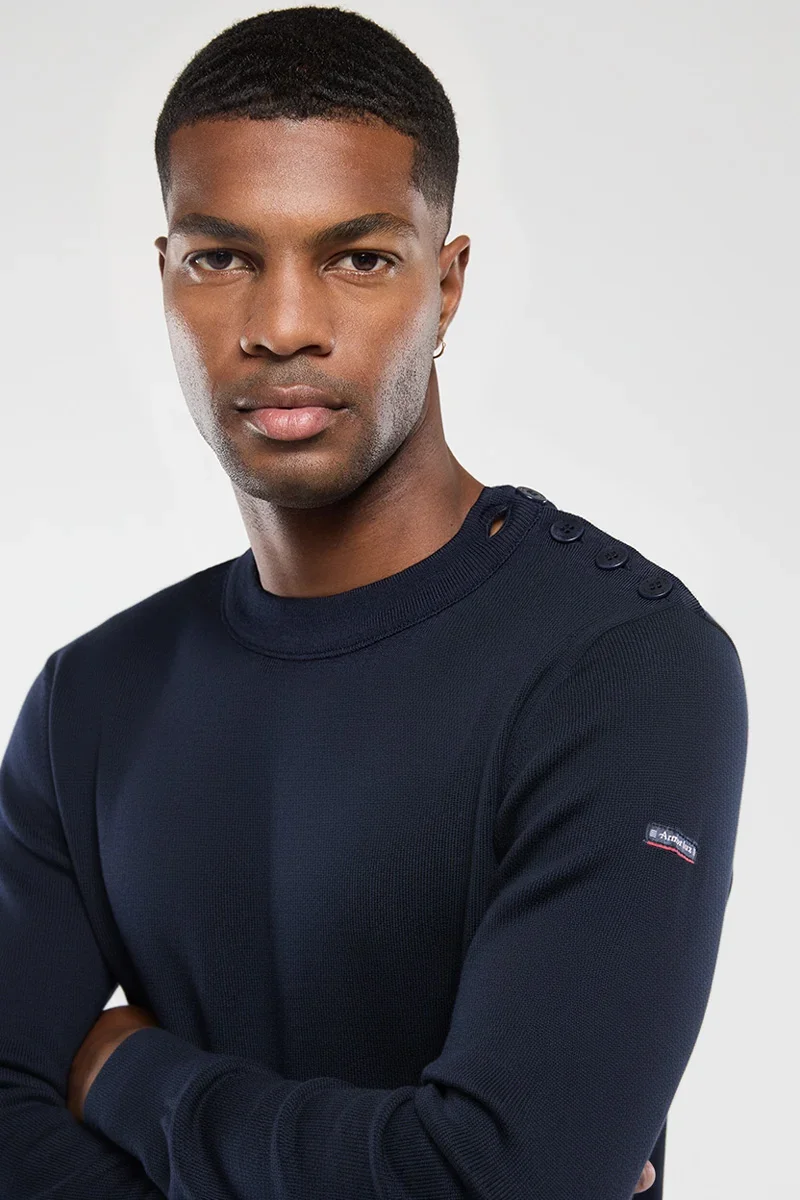 Soft Pull marin Goulenez – laine mérinos Traditional