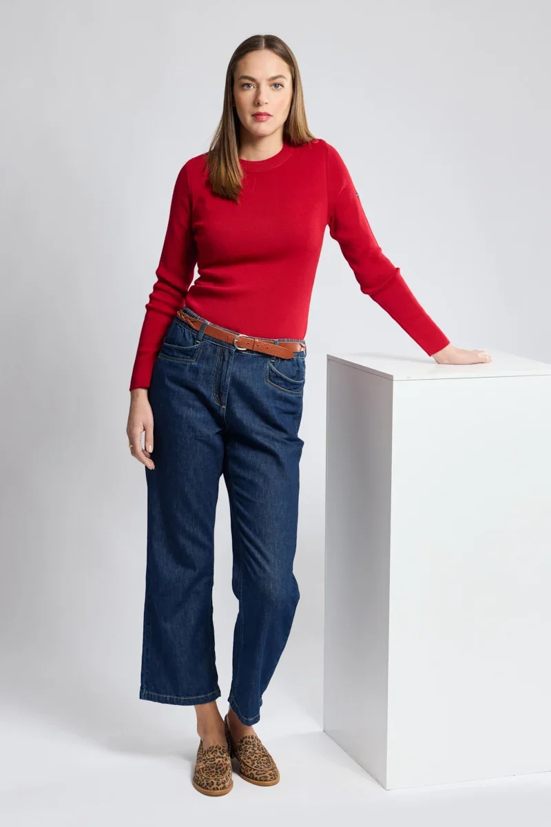 Reliable Pull marin Paimpol – laine et acrylique Lightweight