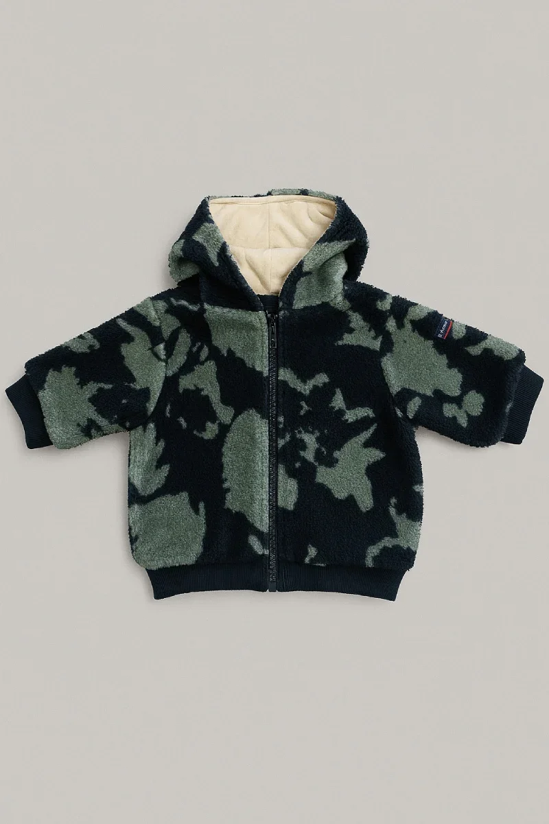 Professional Shearling zip sweatshirt Baby User-Friendly
