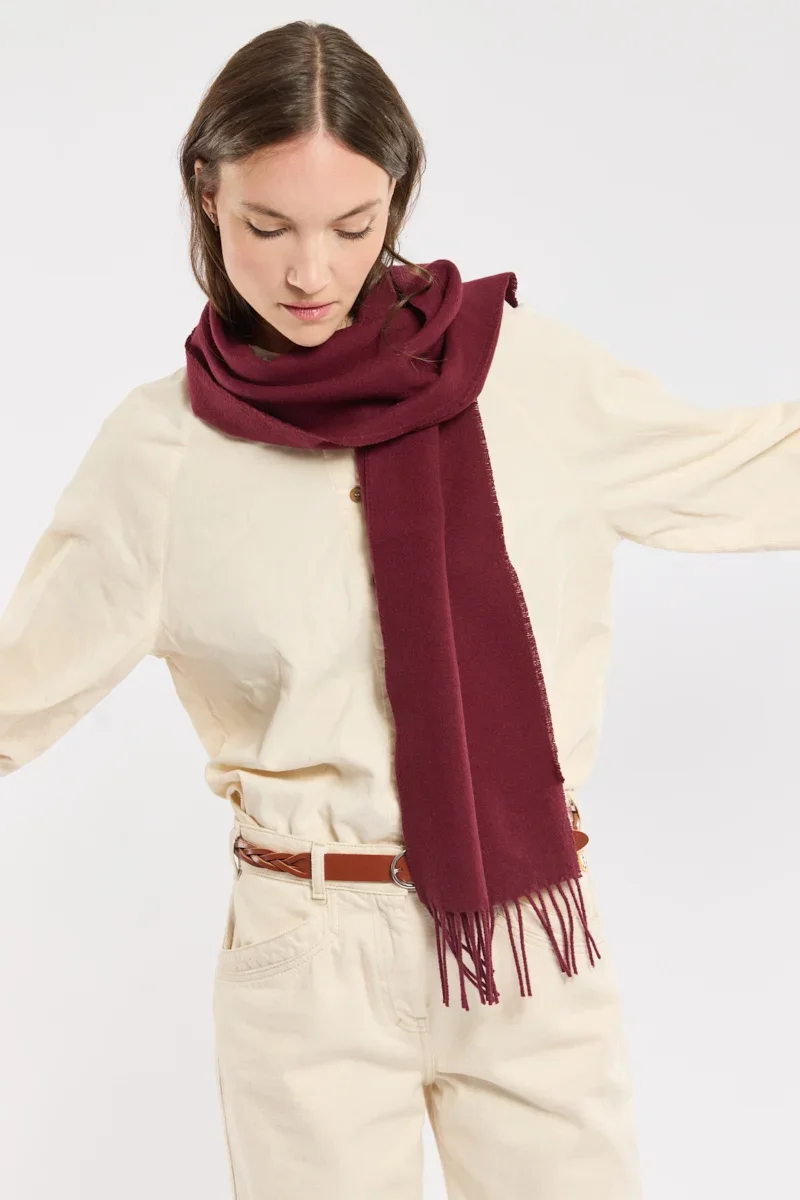 Premium Material Scarf – wool Reusable