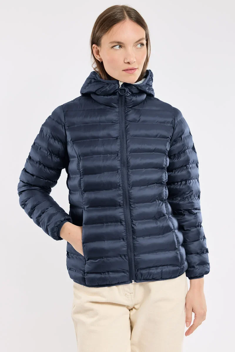 Flexible BORHOOD down jacket – recycled polyamide Comfortable