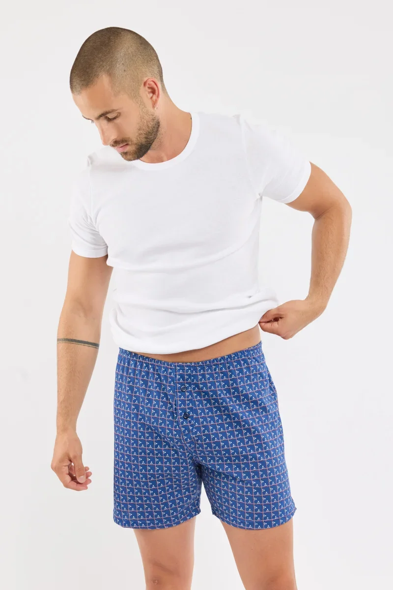 Traditional Printed boxer shorts – cotton World-Class