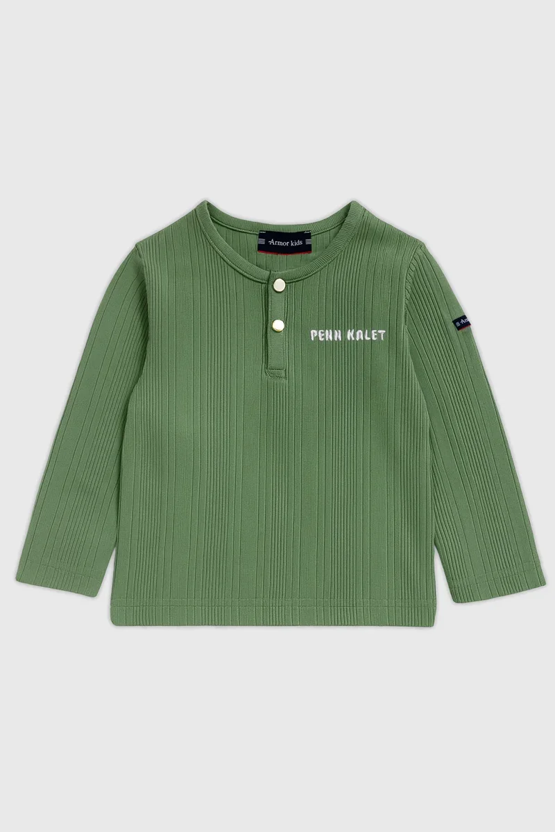 User-Friendly Long-sleeved T-shirt Kids – cotton Casual