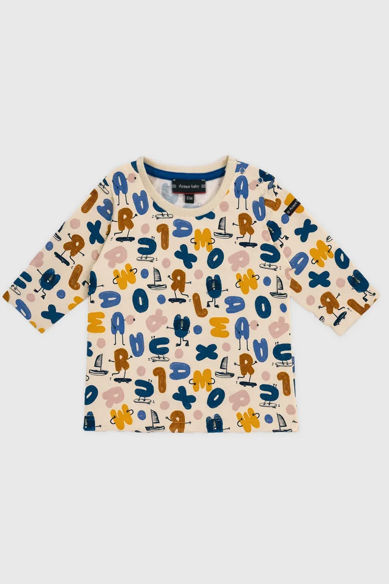 Clean Baby printed T-shirt – cotton Fashionable