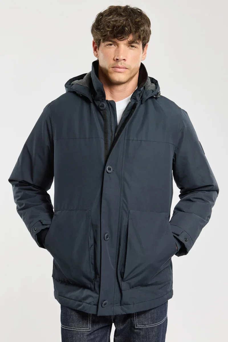 Relaxed HIGHWARM parka – recycled polyester Detailed