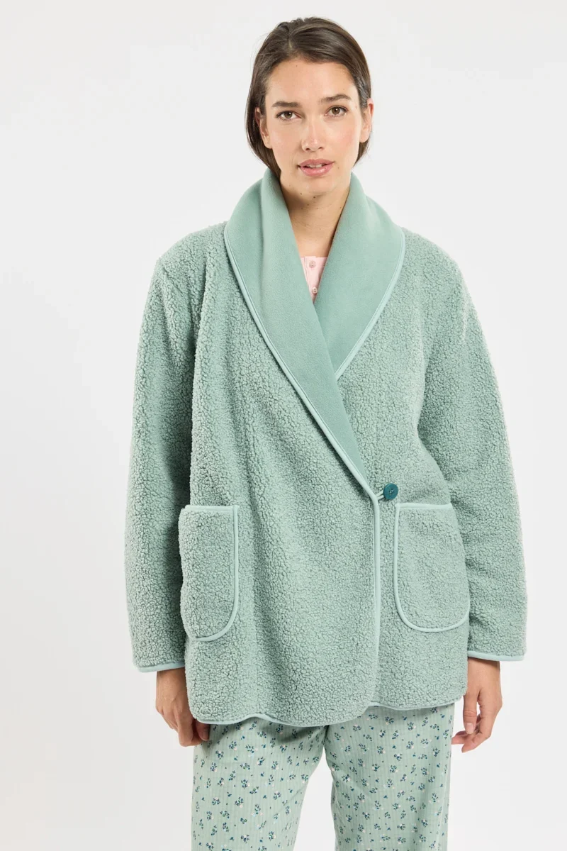 Soft Dressing gown – polyester Casual