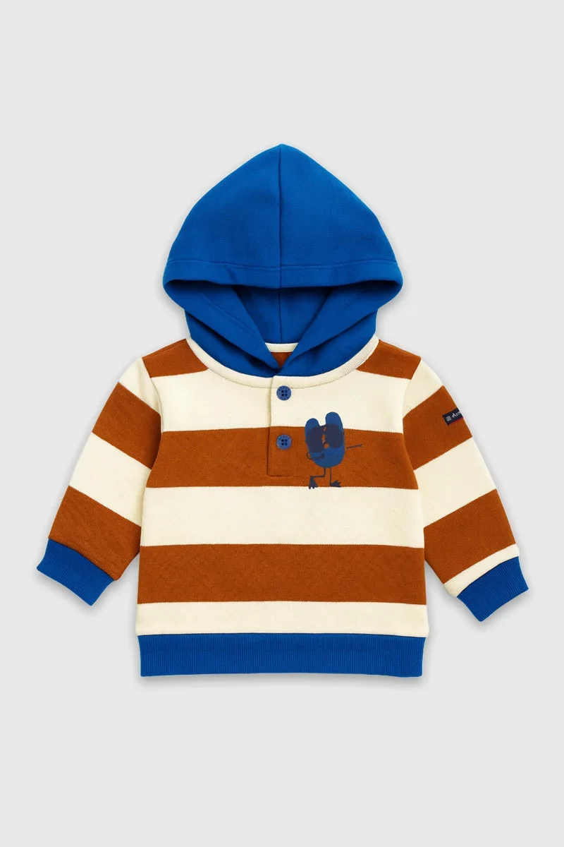 High-Grade Baby hooded sweatshirt – cotton Certified