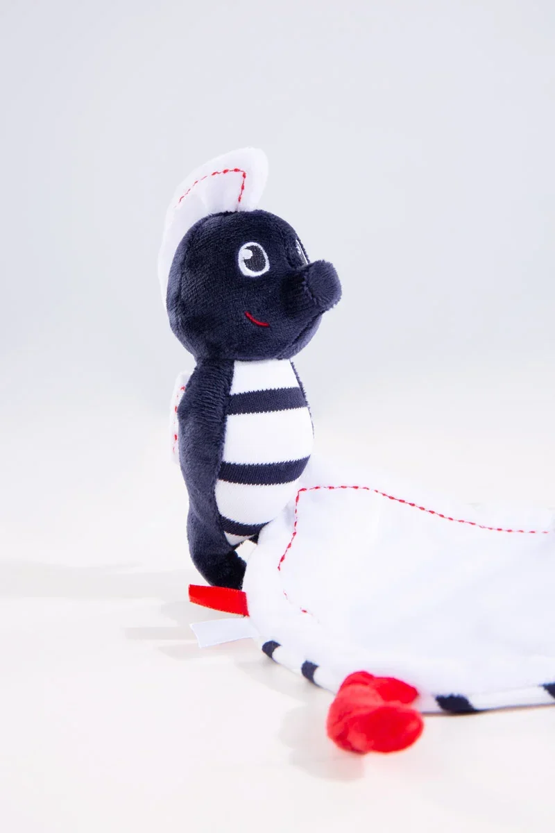 Original Design Sea horse cuddly toy – velvet and cotton Carefully Designed