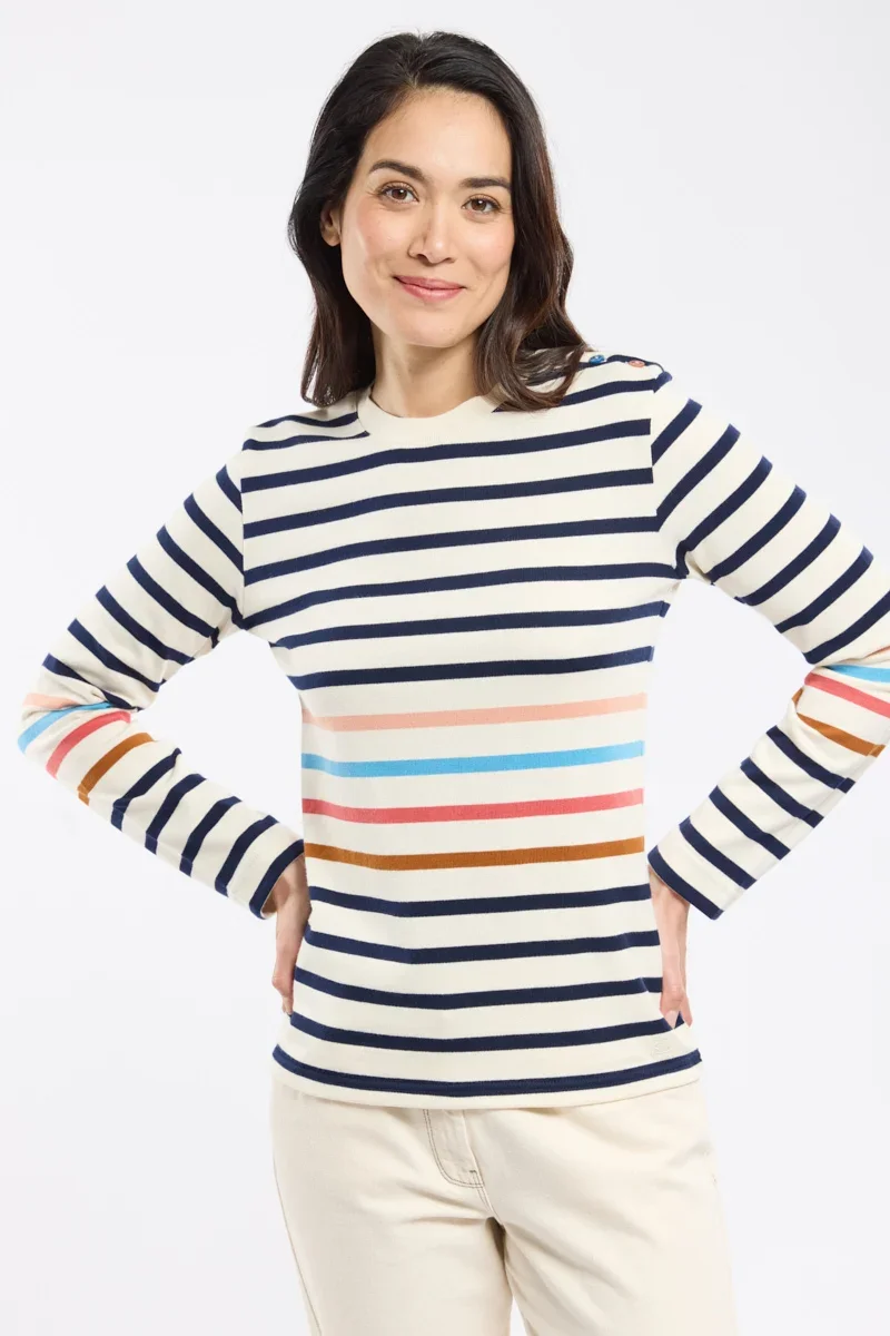 Official Deauville Breton striped shirt – rustic cotton Luxury