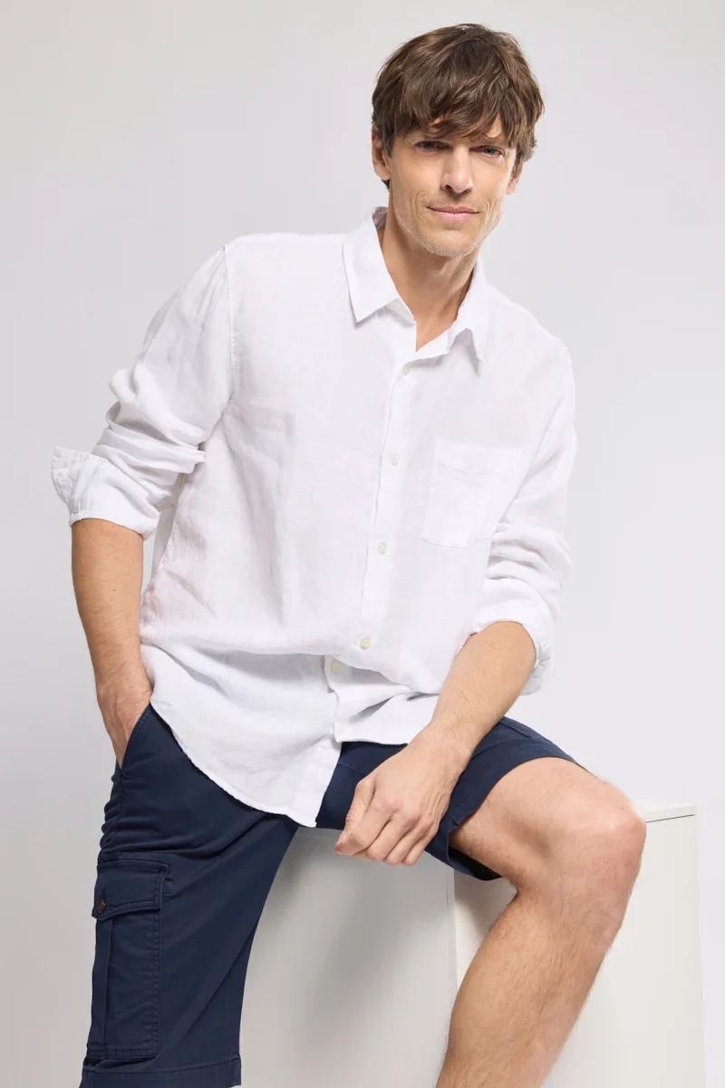 Proven Comfort fit shirt – linen Refined