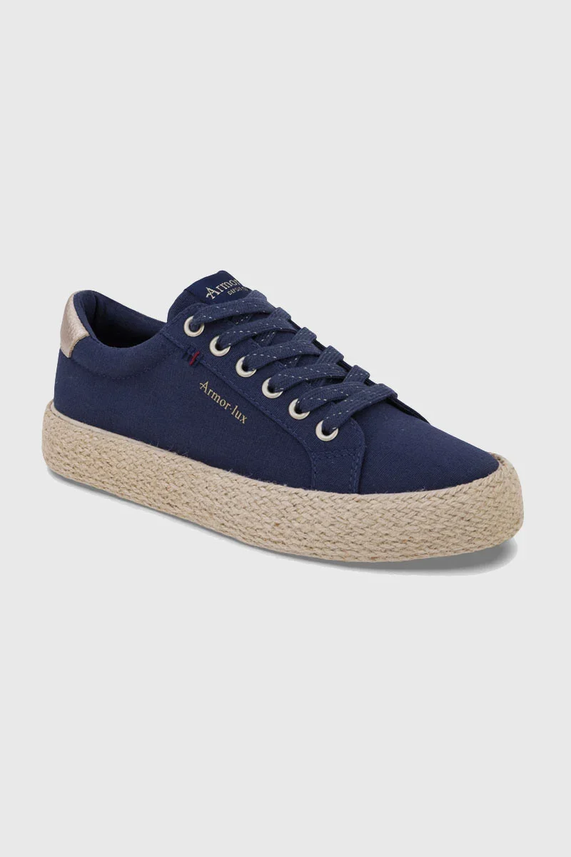 Refined Sablier espadrille-sole trainers Reusable