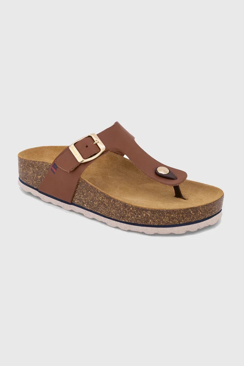 Consistent Zenith one-strap mules Specialty