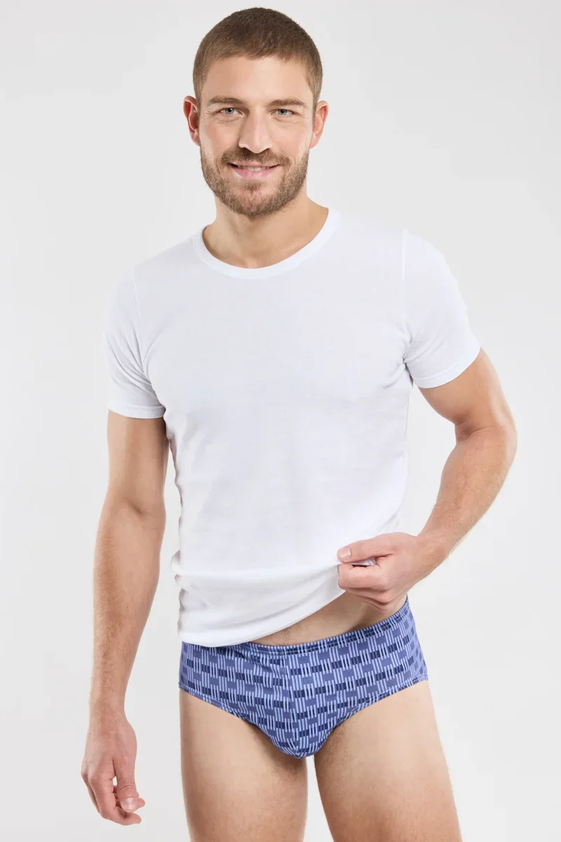 Exceptional Slip motifs géométriques – coton léger issu de l agriculture biologique Green