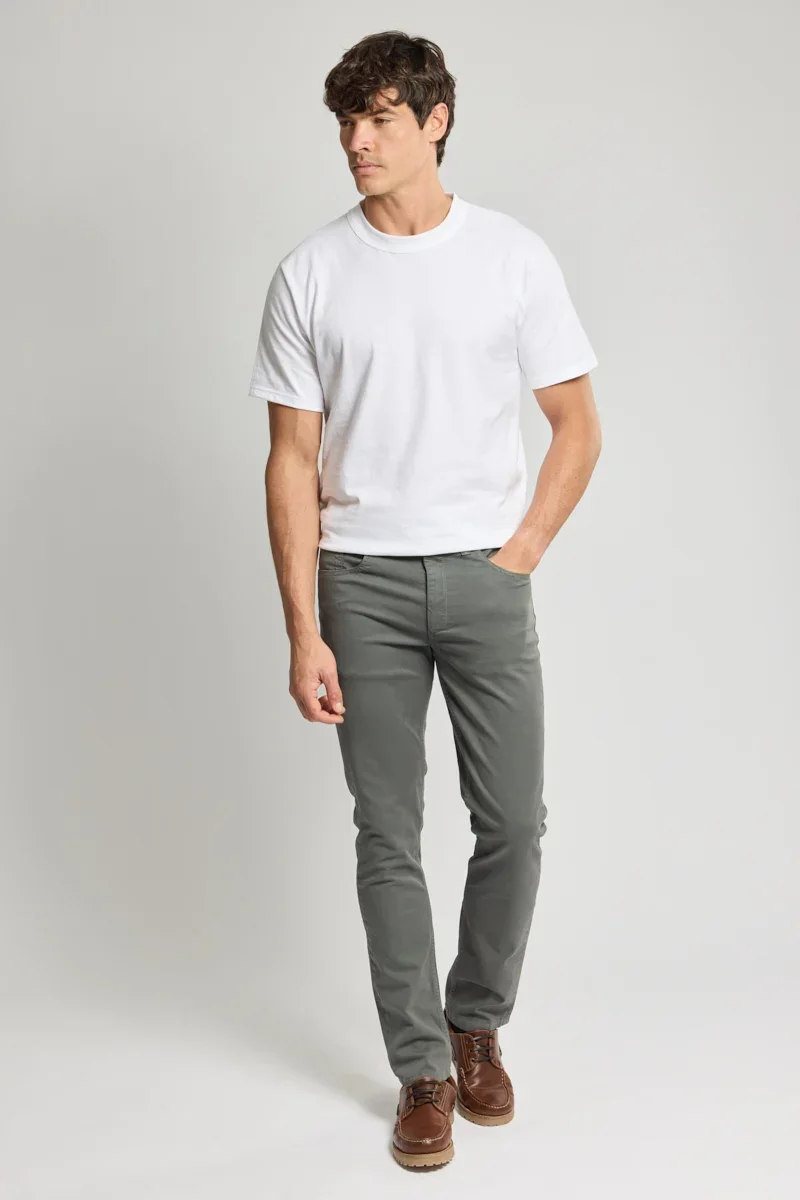 Functional Straight-cut trousers – cotton Fine