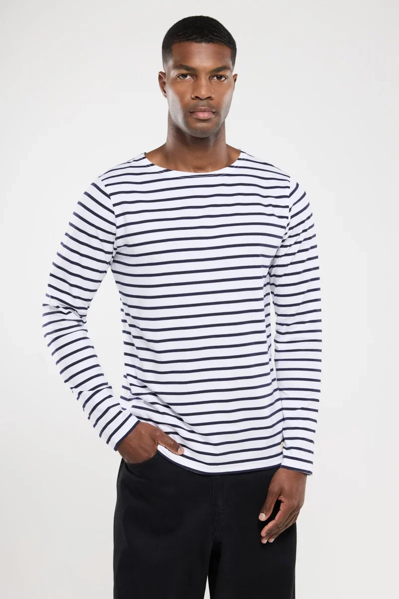 Specialty Plozévet Breton striped shirt – lightweight cotton Top-Quality