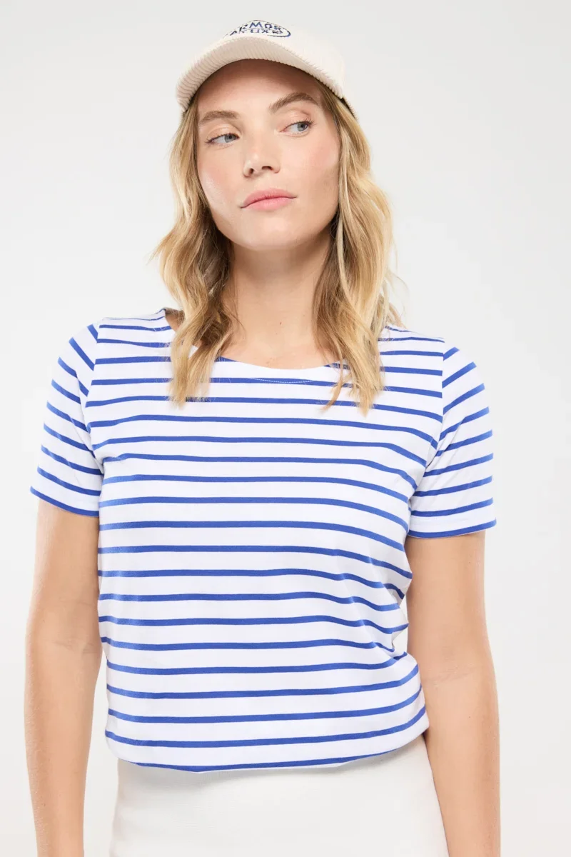 Professional Breton striped shirt Héritage – light cotton Certified