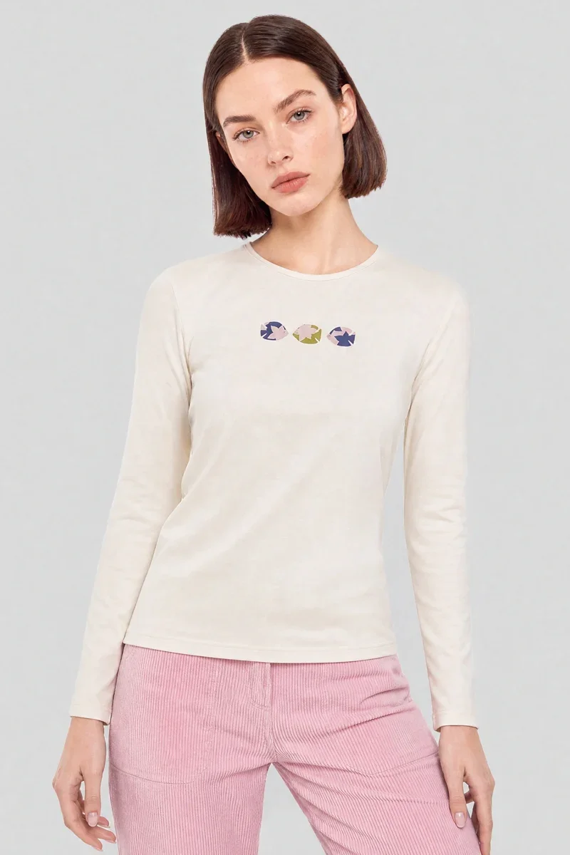 Relaxed Long-sleeve T-shirt – light cotton Consistent
