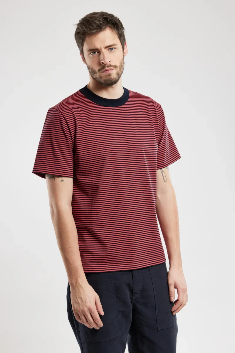 Convenient T-shirt rayé – coton issu de l’agriculture biologique Traditional
