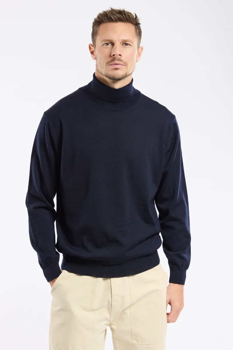 Fast Pull col roulé – laine Convenient