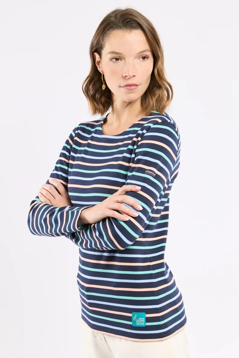 First-Class Marinière tricolore – coton épais Expertly Made