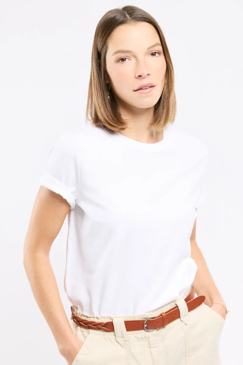 Detailed T-shirt Callac – coton épais issu de l’agriculture biologique Traditional