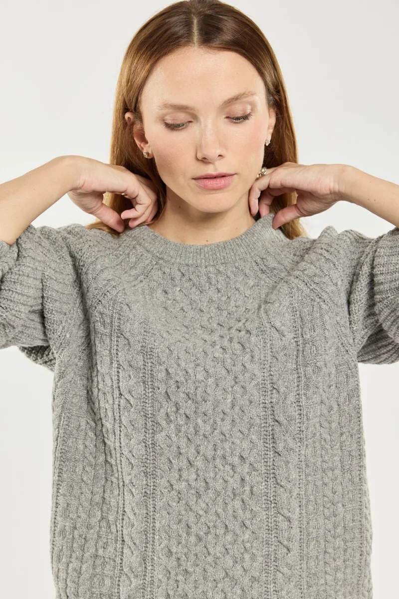Minimalist Pull irlandais – laine Original Design