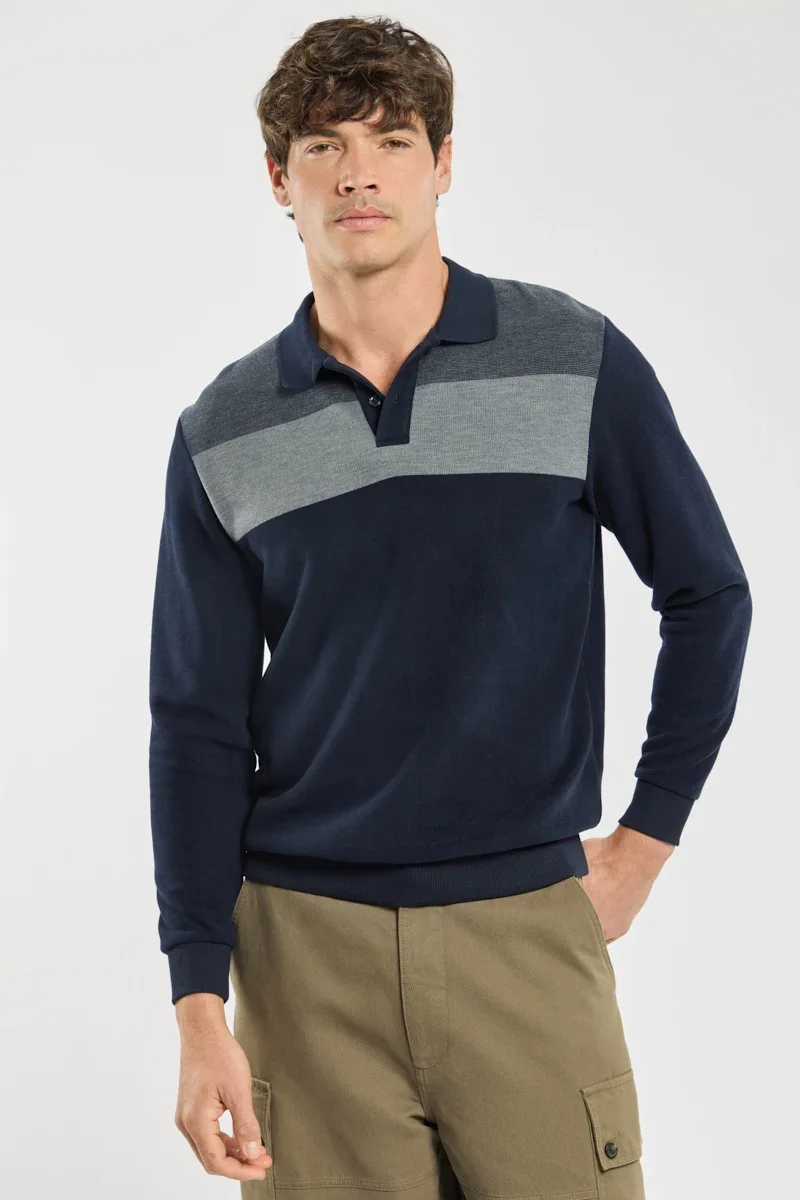 Stylish Polo manches longues Bérac Trusted