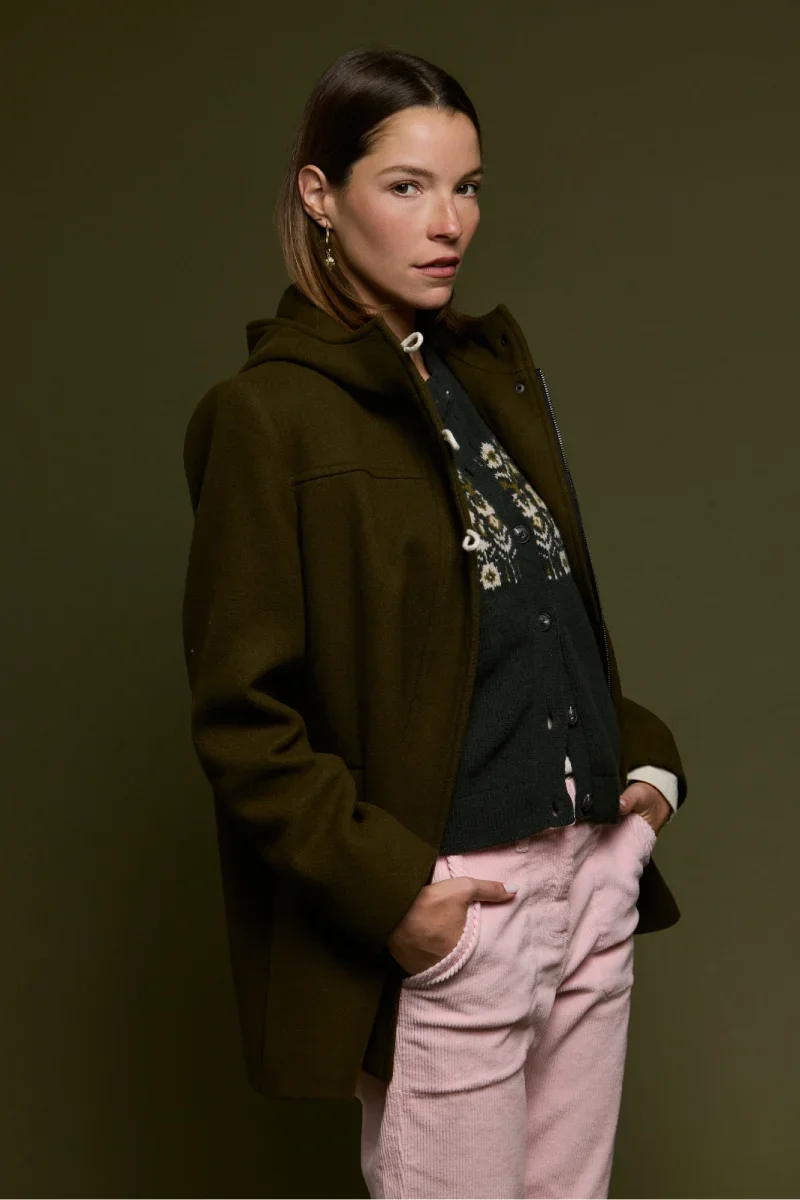 Healthy Duffle coat zippé – drap de laine Advanced