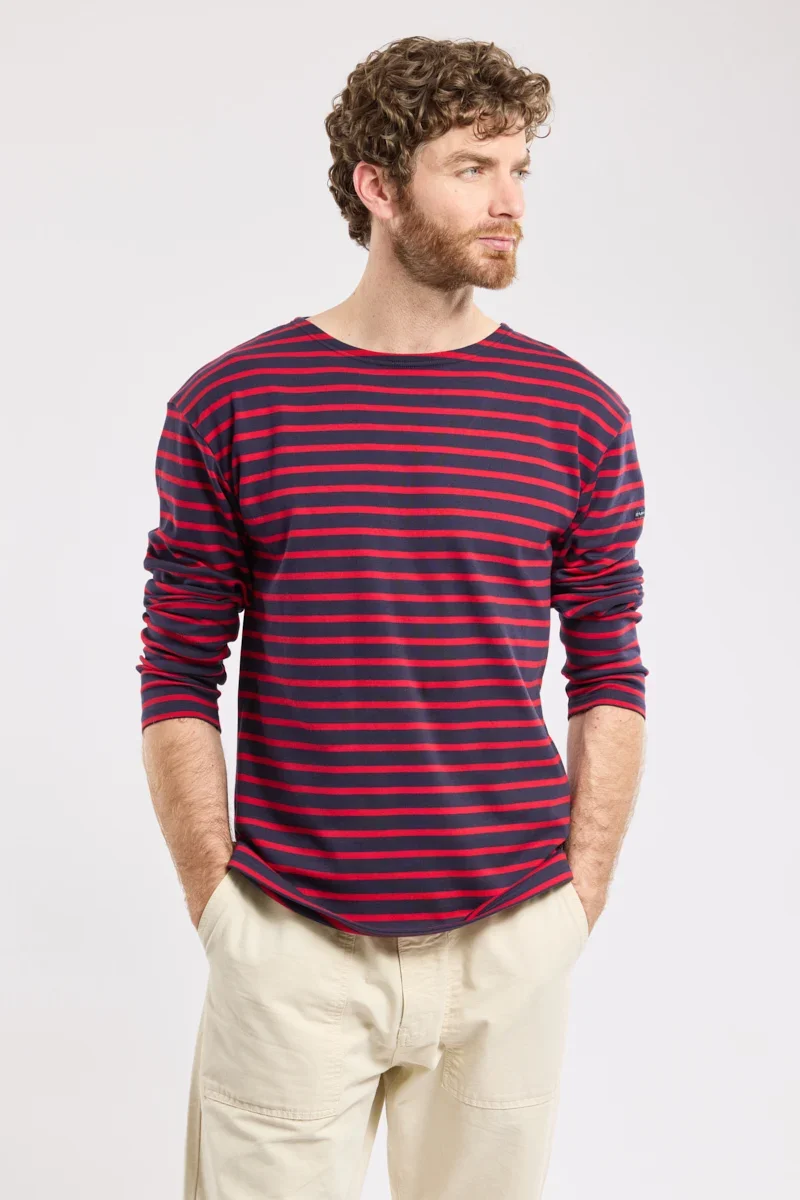 Quality Breton striped shirt Loctudy – thick cotton Professional