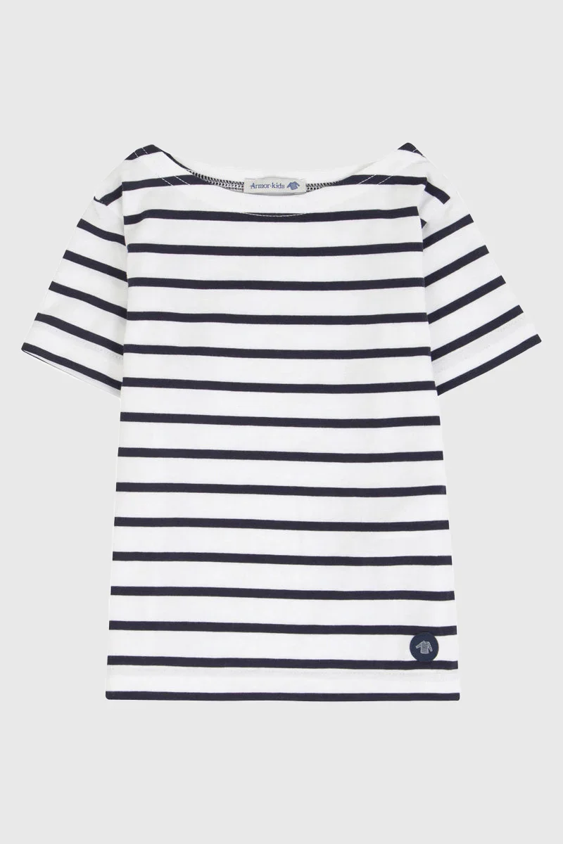 Casual KIDS Breton striped shirt – light cotton Efficient