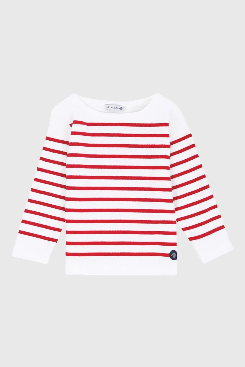 Pure Breton striped shirt Kids – interlock cotton Specialty