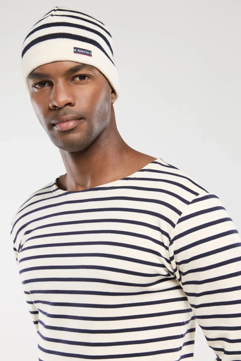 Artisan Striped beanie – wool Clean