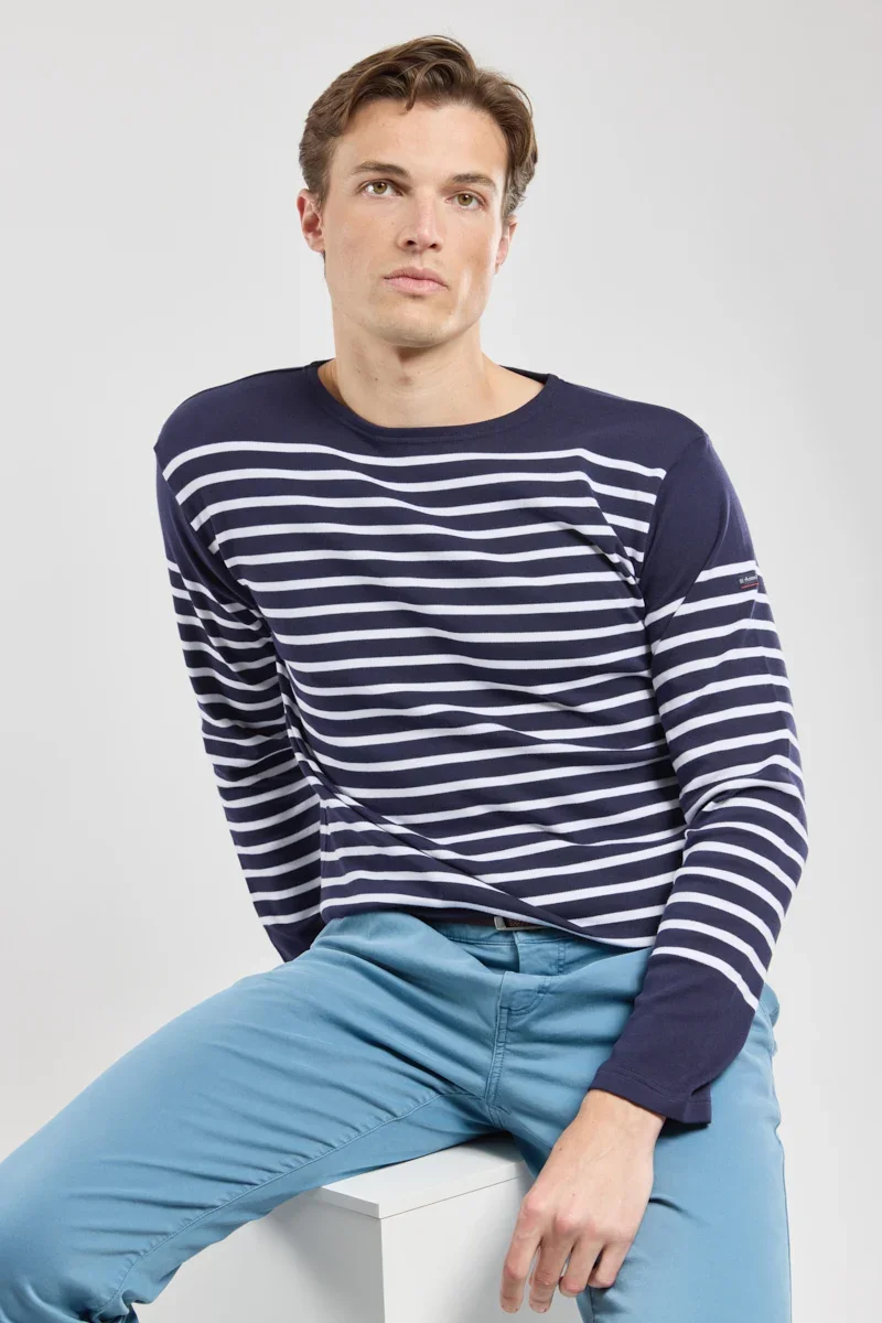 Practical Amiral Long sleeve Breton striped shirt Relaxed