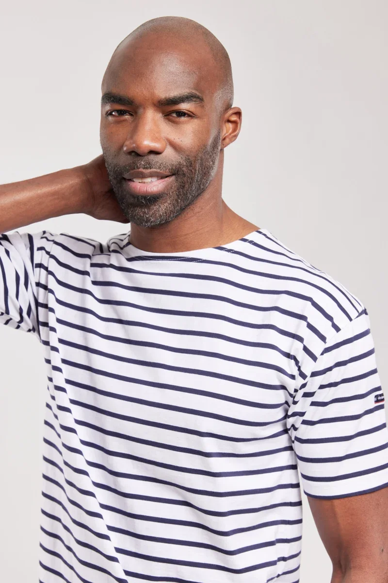 Long-Lasting Breton striped shirt – thick cotton Fast