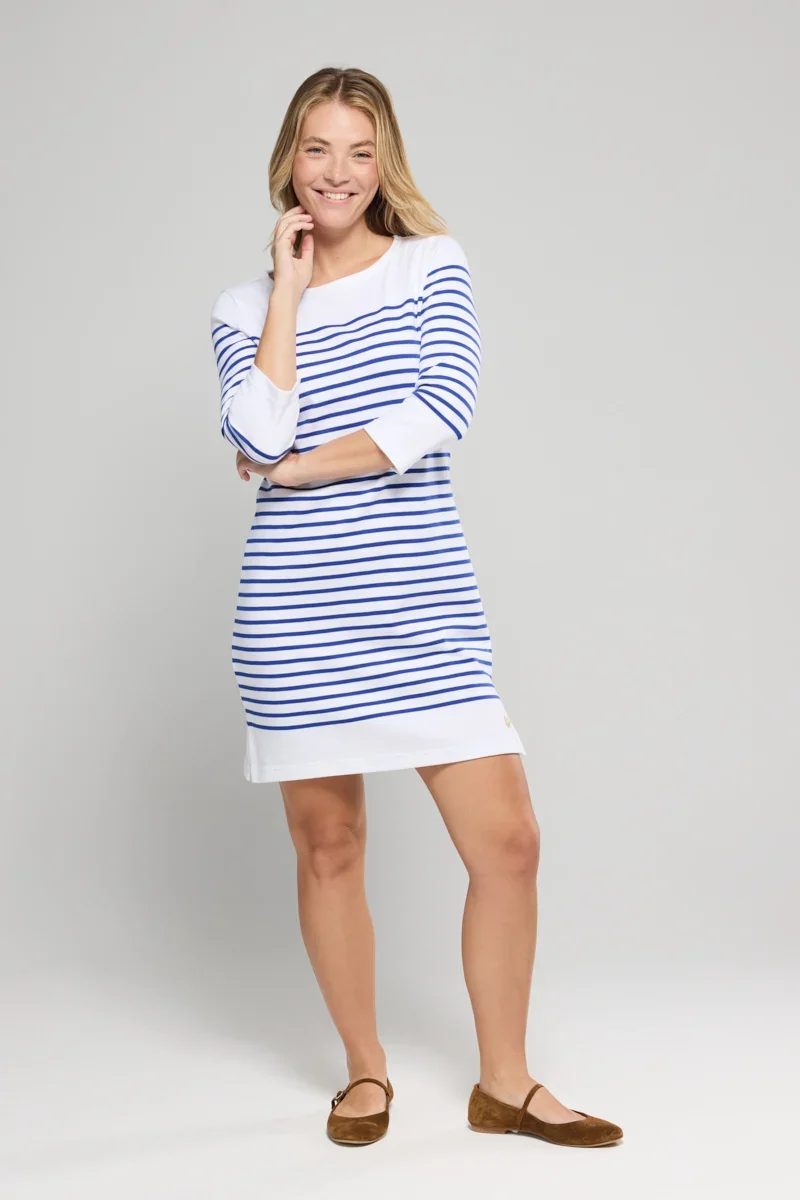 First-Class Striped Dress – thick cotton Original