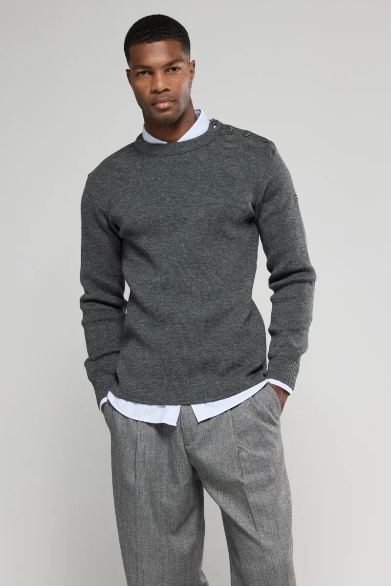 Official Fisherman Jumper Fouesnant – wool Recyclable