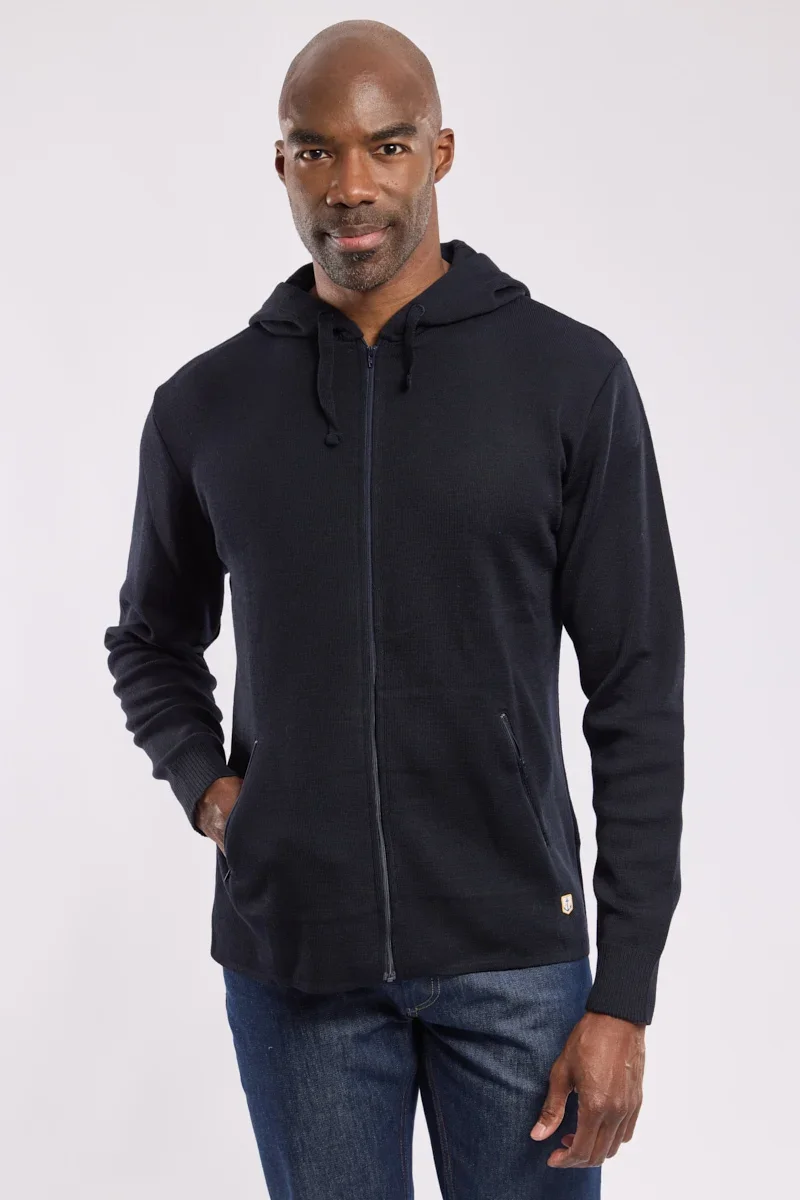 Elite Breton hoodie Pulky – wool and acrylic Enhanced