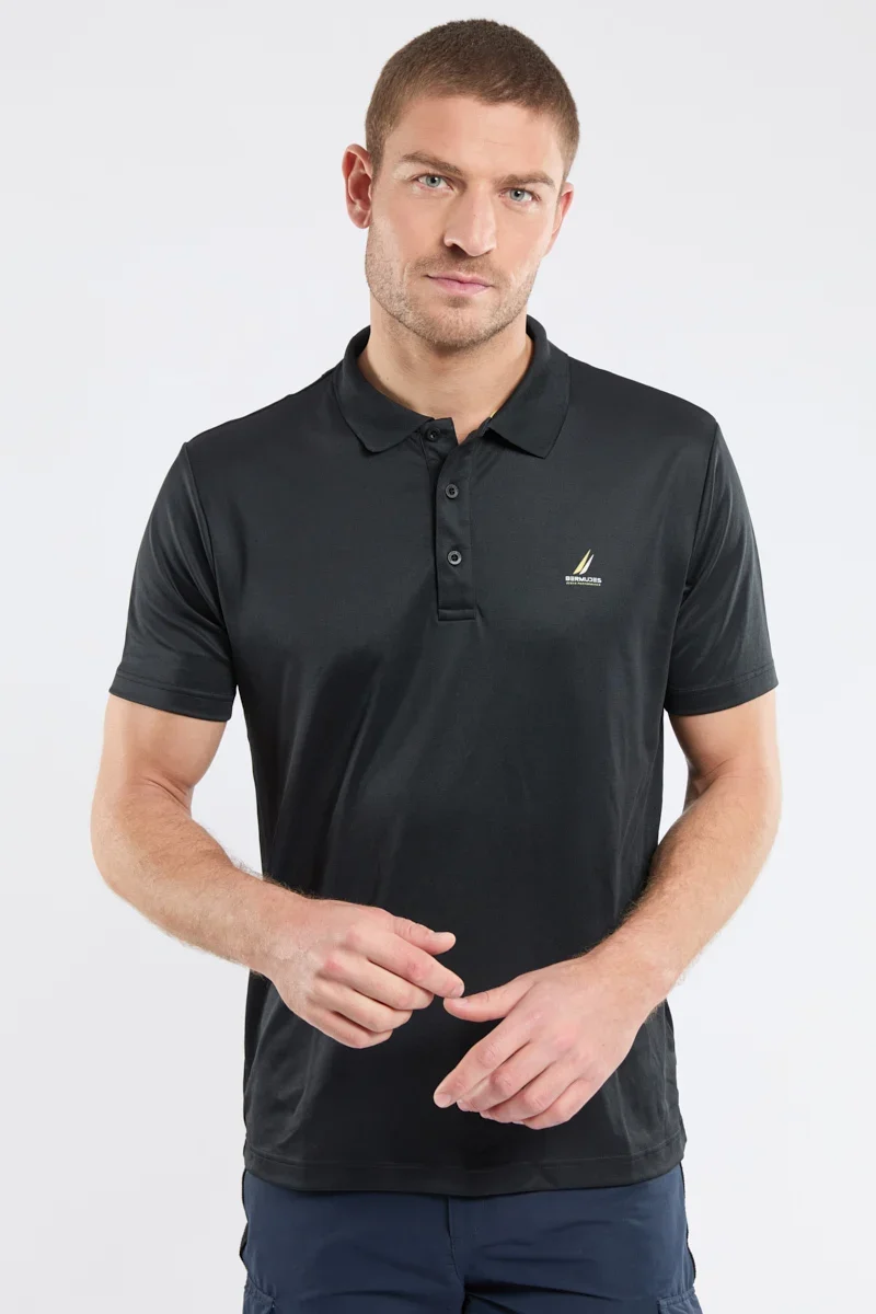 Comfortable Polo shirt Galt – Recycled polyester Convenient