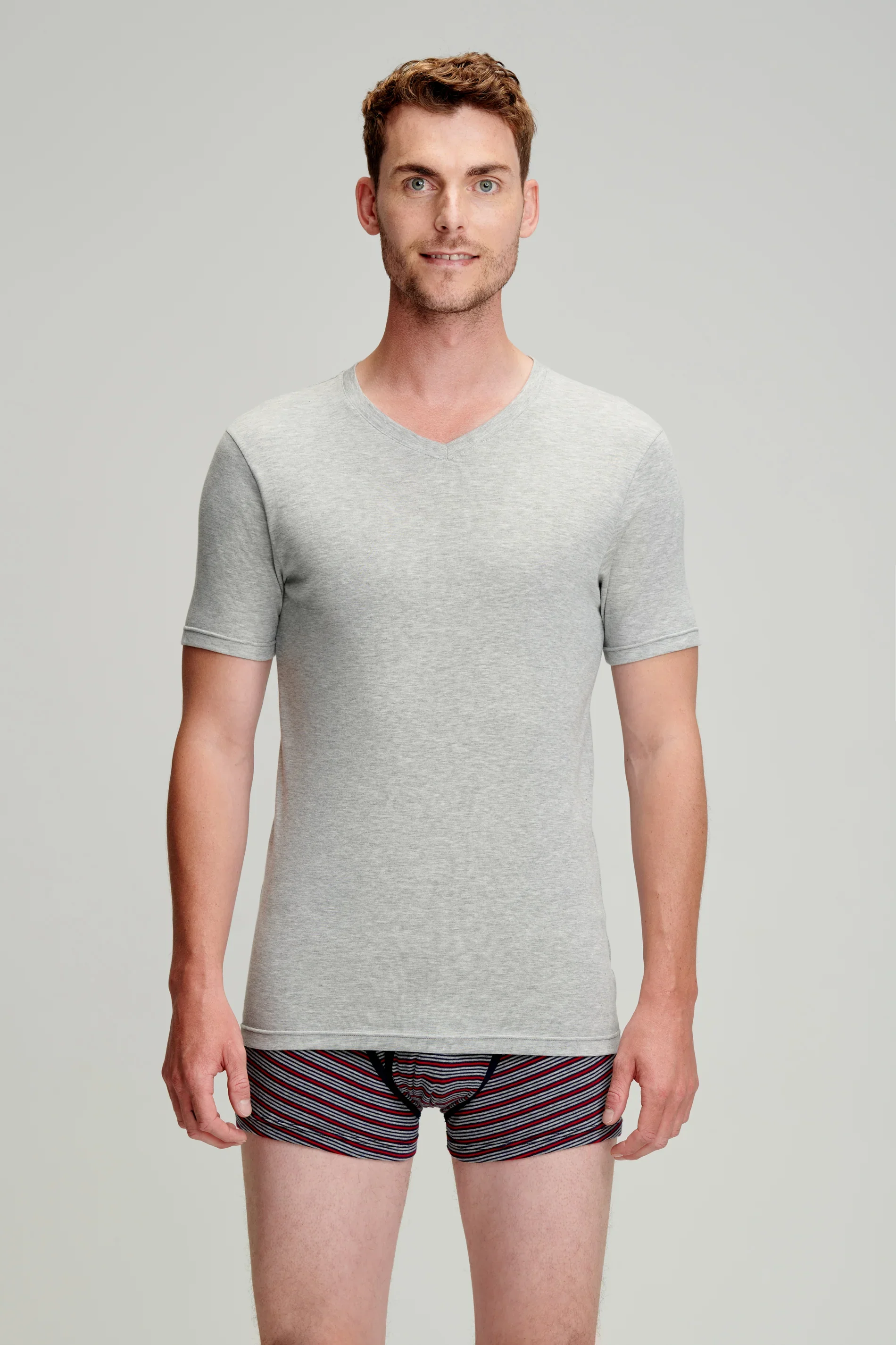 Smooth Plain T-shirt – Lyocell and cotton Superior