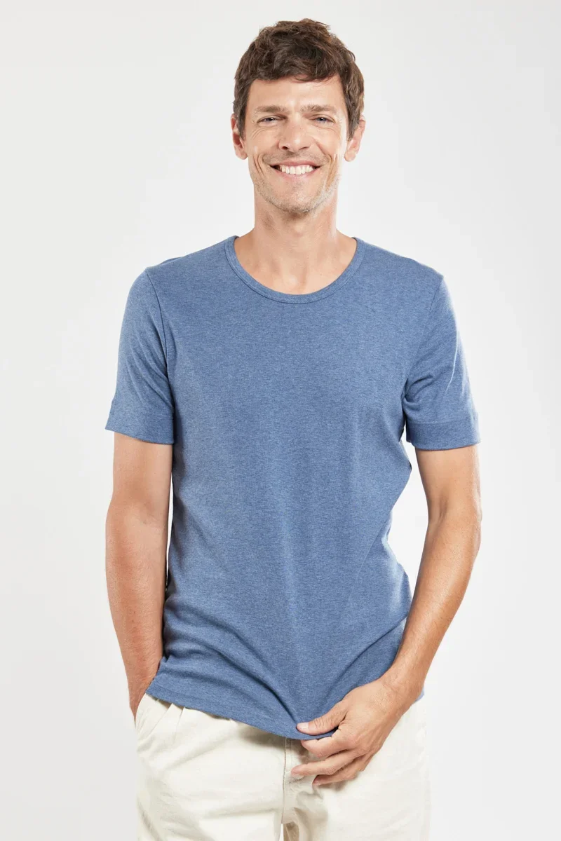 Enhanced Crew neck T-shirt – organic cotton Durable