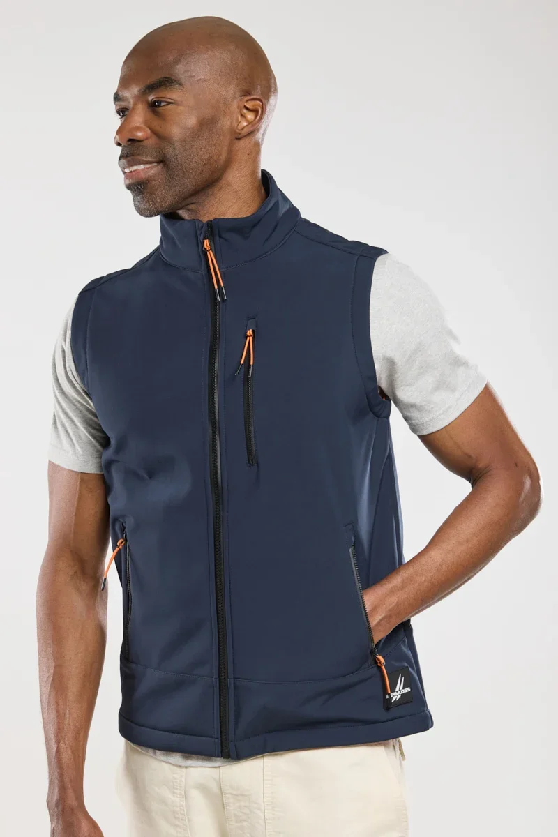 Fast SEASALT sleeveless softshell jacket Green