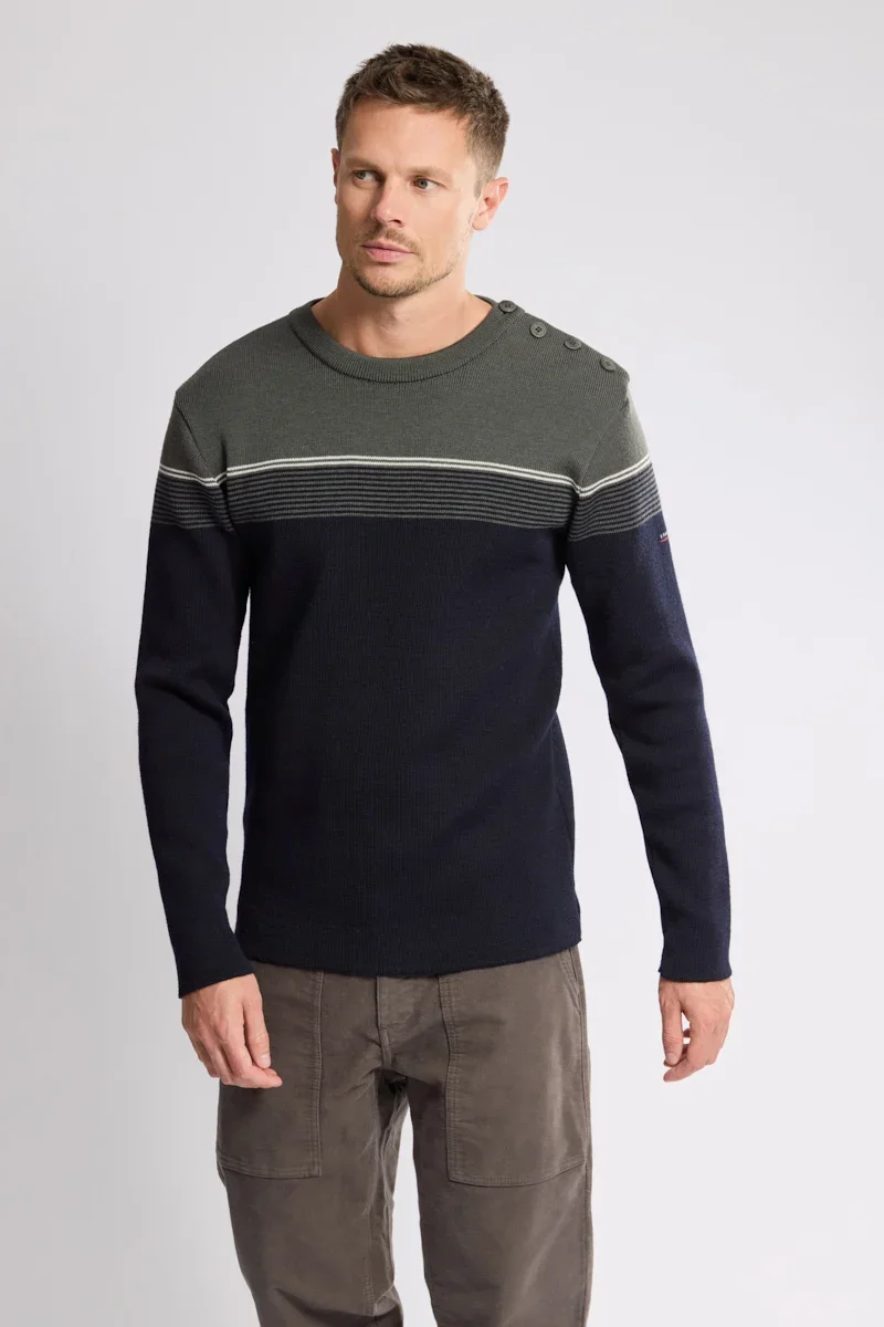Classic Fisherman’s jumper – wool Clean