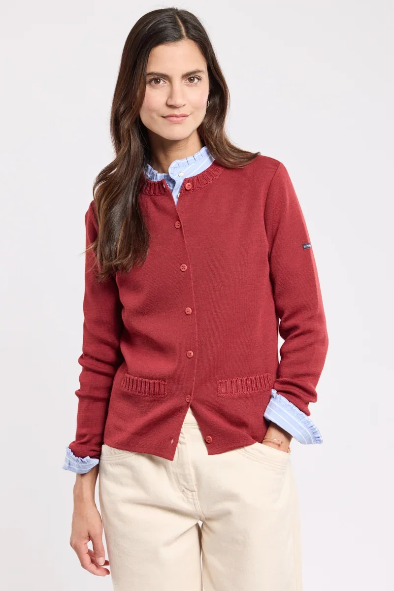 Convenient Cardigan – wool Crafted