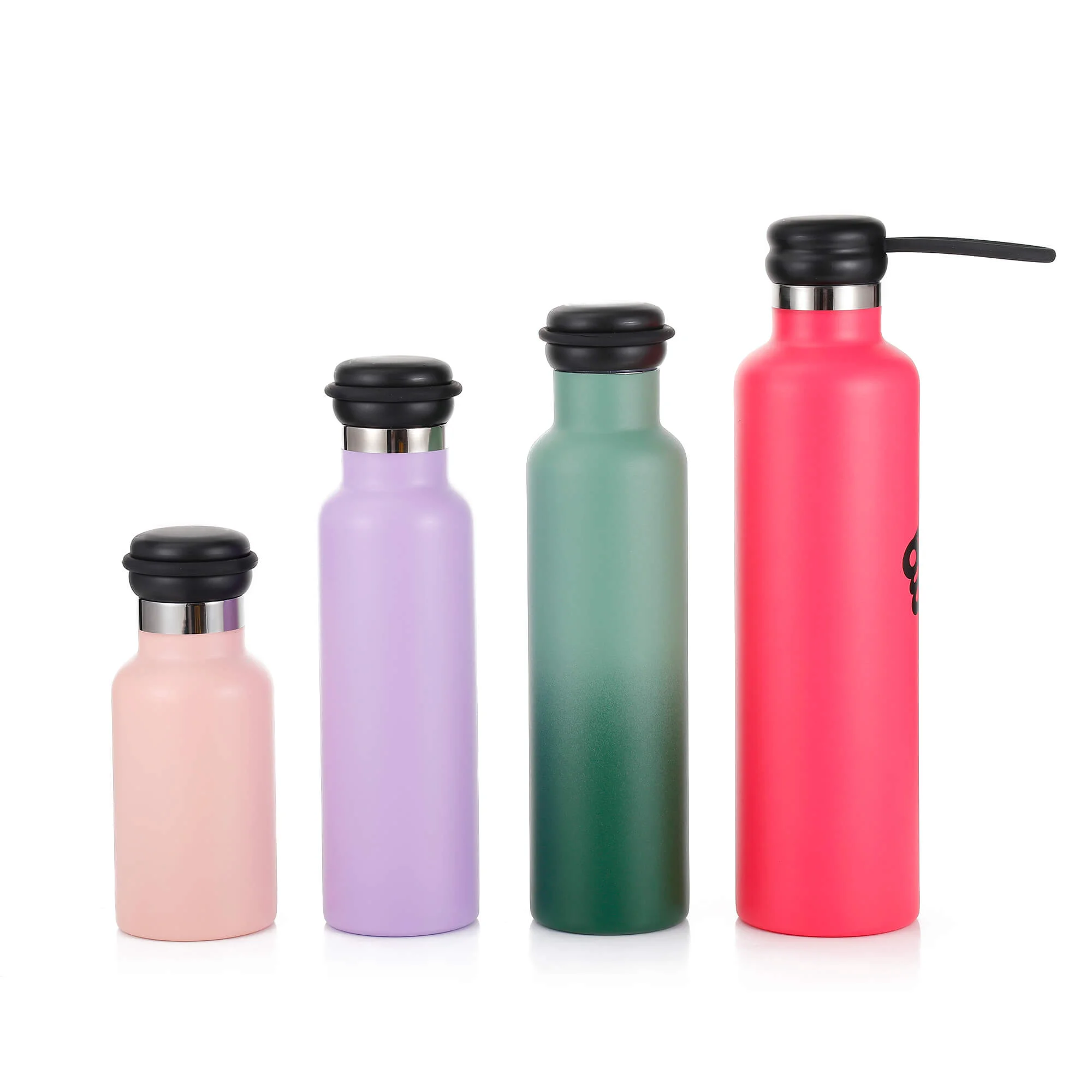 Easy-to-Use Stainless Steel Water Bottle With Handle 01109A Contemporary