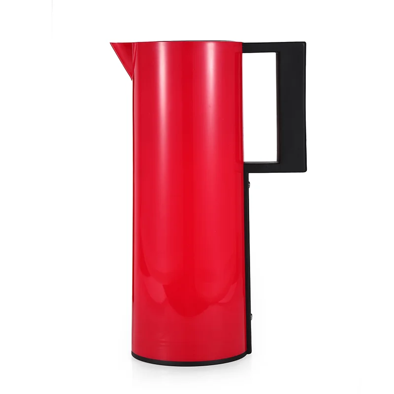 Smooth Colorful Straight Coffee Pot 1L PP with Glass Linner 118001 Carefully Designed