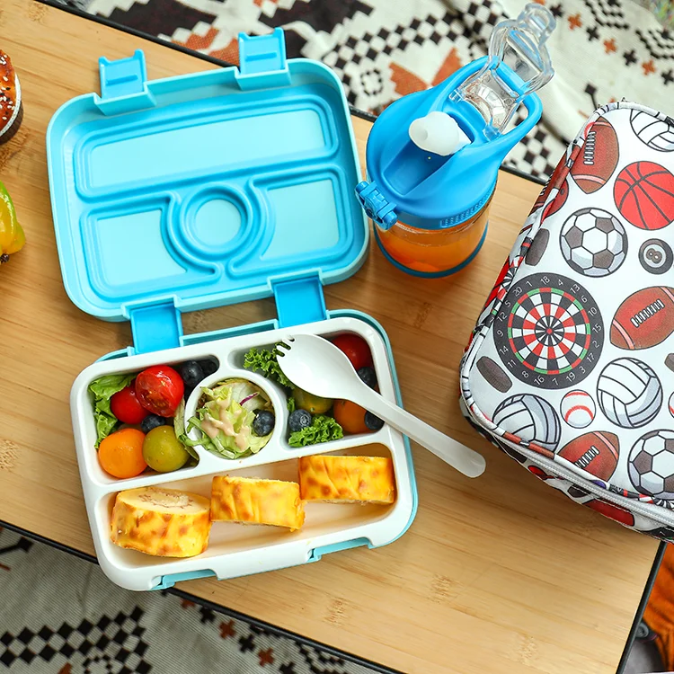 Artisan 800ml Lunch Boxes With 5 Compartments FCP7004 Specialty