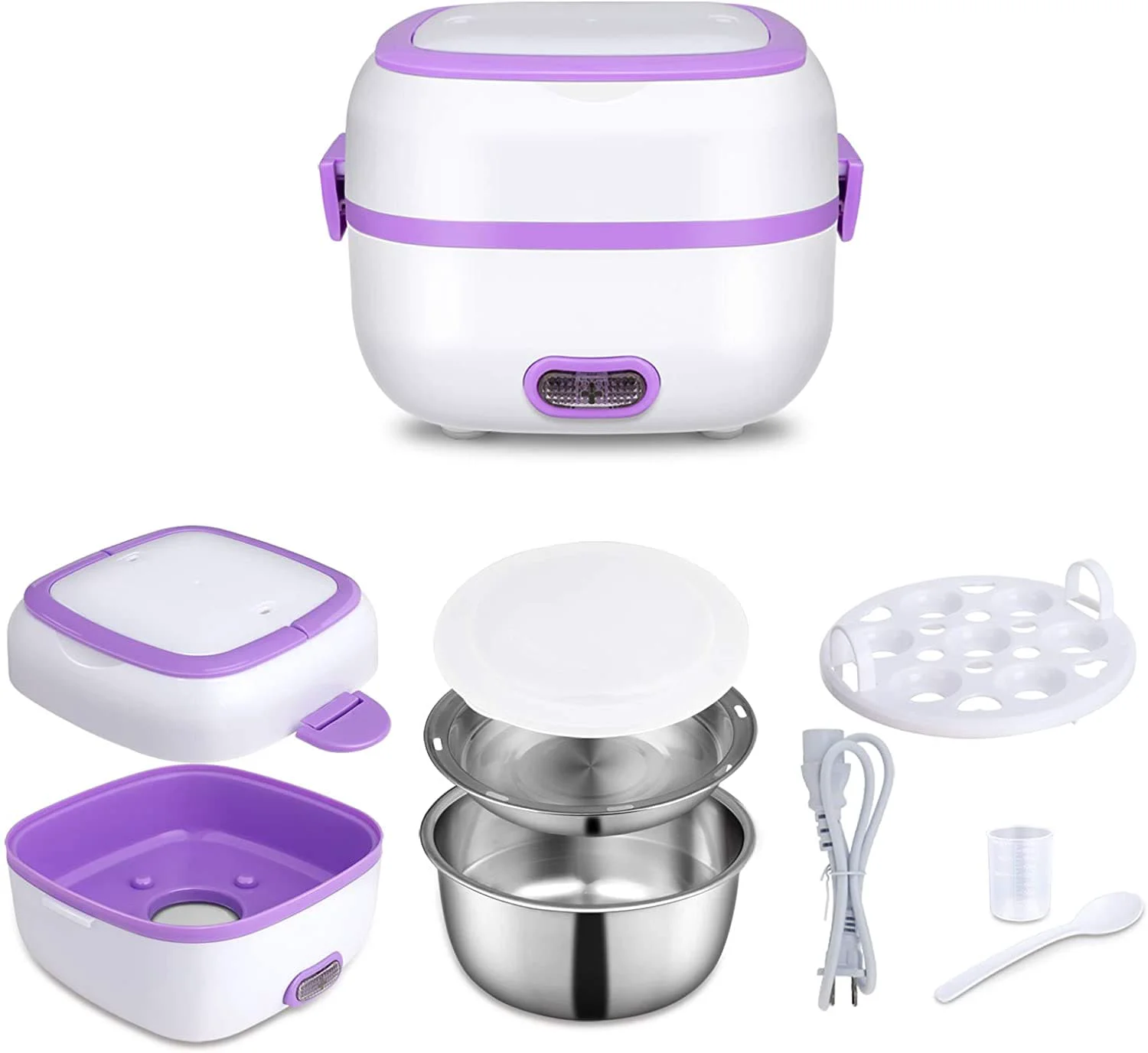 Next-Generation 304 Stainless Steel Lunch Box For Office EHO13008 Environmentally Friendly